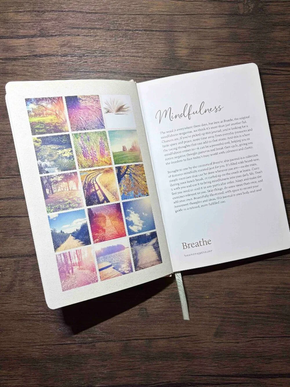 Breathe Mindfulness Journal hardcover Book